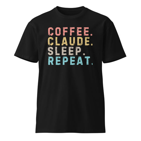 Image of the Premium Coffee Claude Sleep Repeat T 